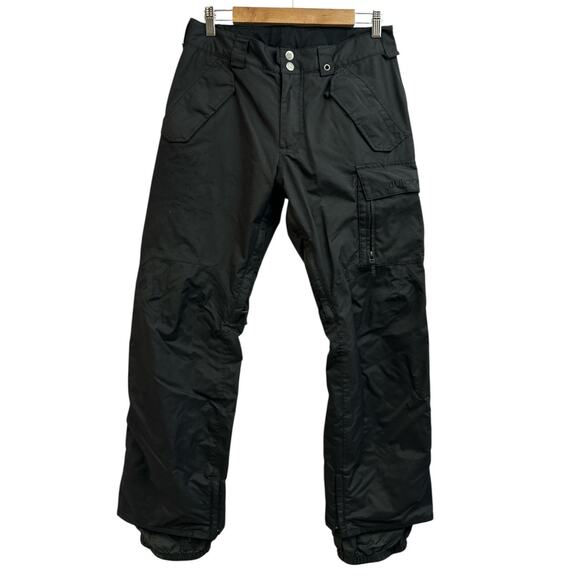 Burton Men's Covert Insulated Winter Snow Pants Black Size Small Skiing Outdoor - Picture 1 of 11